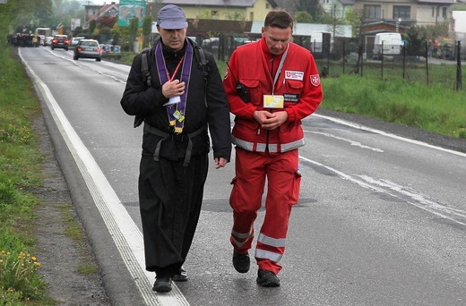 Maltańczycy wśród pielgrzymów łagiewnickich - 2019