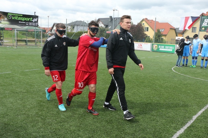 Turniej Blind Football czyli piłka nożna osób niewidomych i słabowidzących