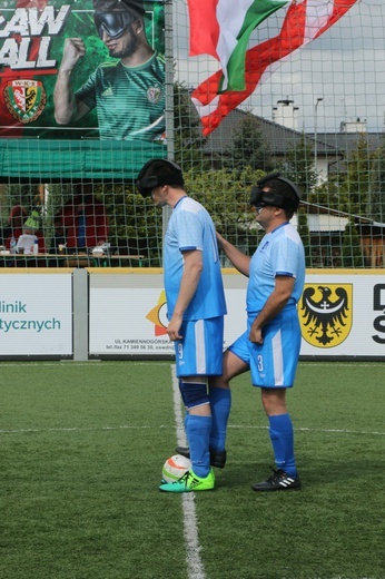 Turniej Blind Football czyli piłka nożna osób niewidomych i słabowidzących