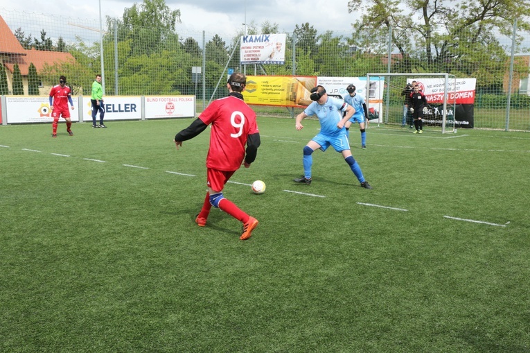 Turniej Blind Football czyli piłka nożna osób niewidomych i słabowidzących