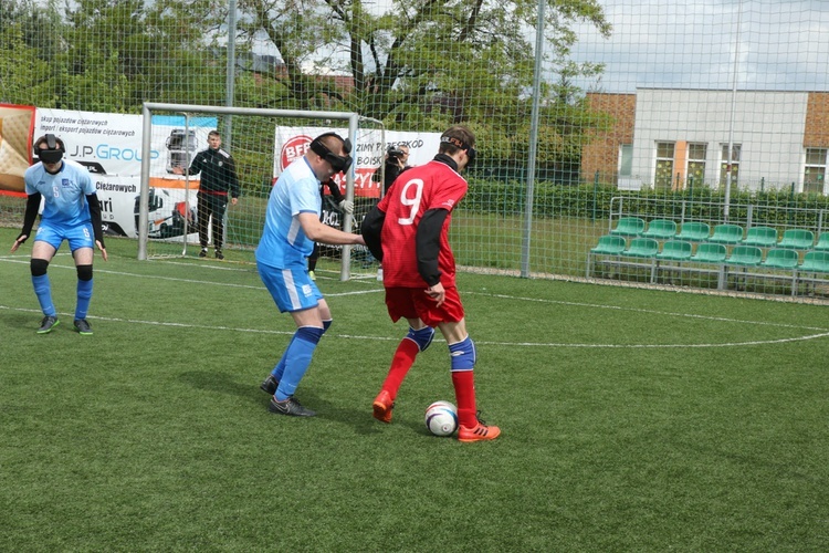 Turniej Blind Football czyli piłka nożna osób niewidomych i słabowidzących