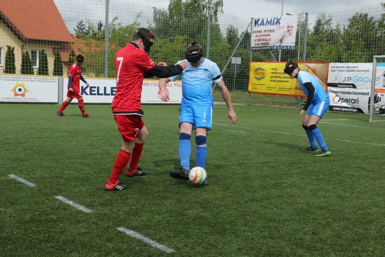 Turniej Blind Football czyli piłka nożna osób niewidomych i słabowidzących