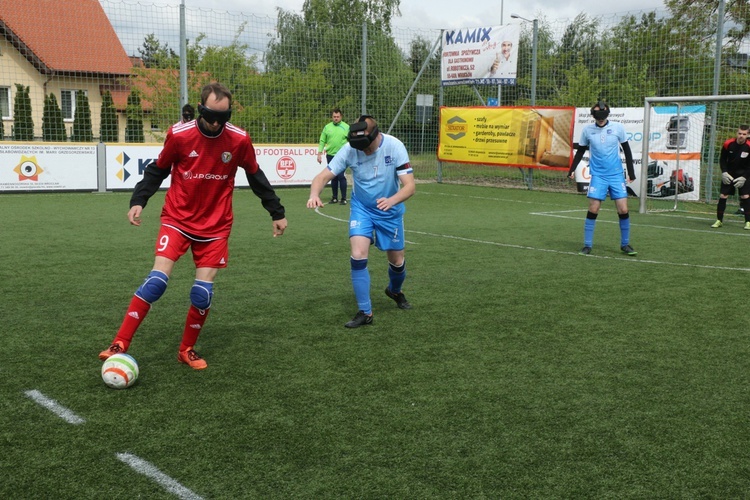 Turniej Blind Football czyli piłka nożna osób niewidomych i słabowidzących