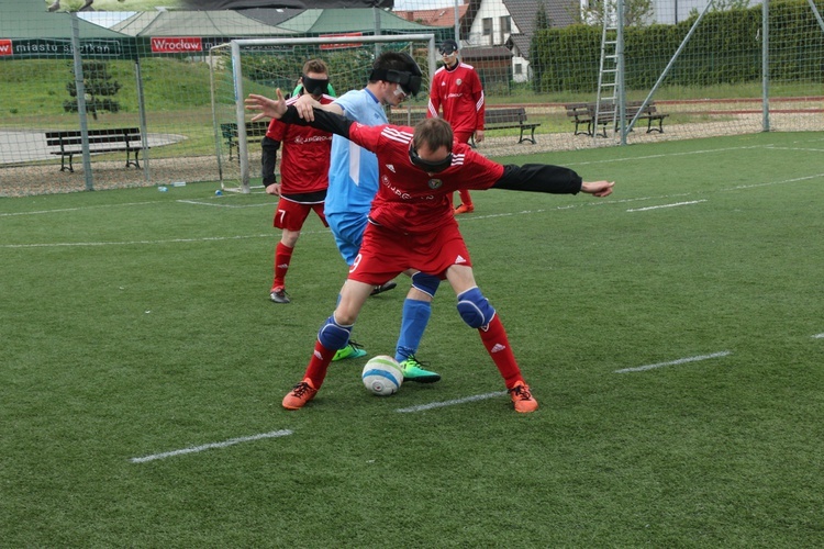 Turniej Blind Football czyli piłka nożna osób niewidomych i słabowidzących