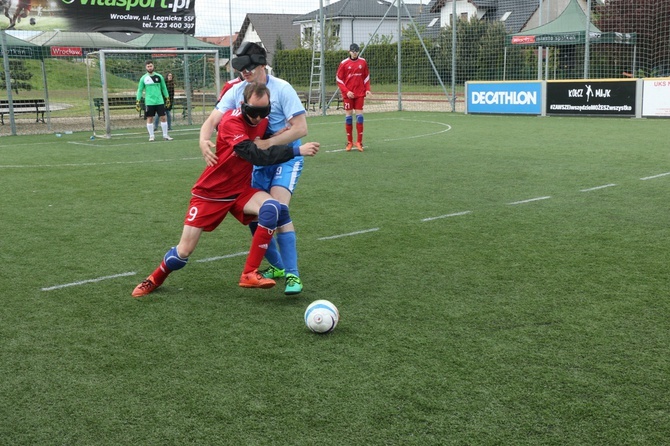 Turniej Blind Football czyli piłka nożna osób niewidomych i słabowidzących