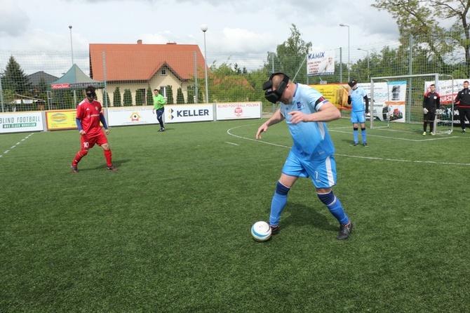 Turniej Blind Football czyli piłka nożna osób niewidomych i słabowidzących