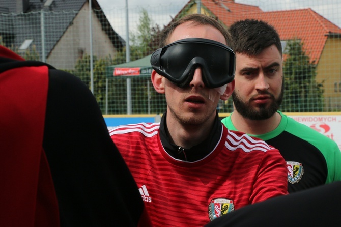 Turniej Blind Football czyli piłka nożna osób niewidomych i słabowidzących