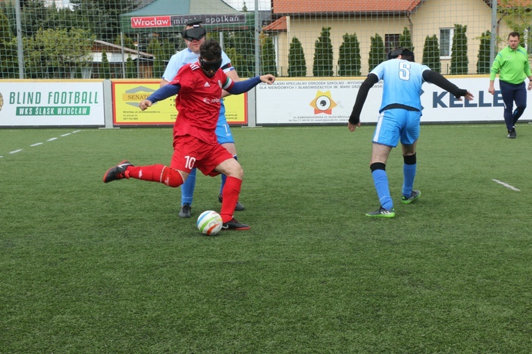Turniej Blind Football czyli piłka nożna osób niewidomych i słabowidzących
