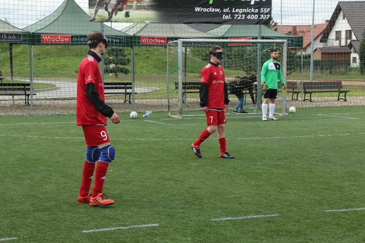 Turniej Blind Football czyli piłka nożna osób niewidomych i słabowidzących