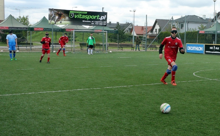 Turniej Blind Football czyli piłka nożna osób niewidomych i słabowidzących