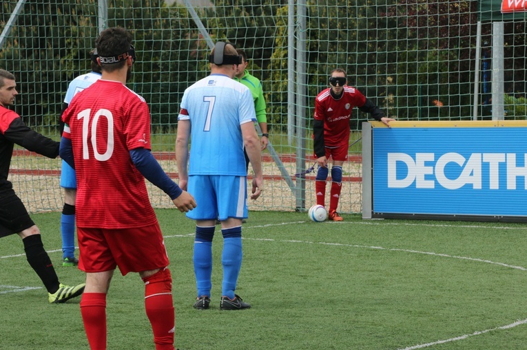 Turniej Blind Football czyli piłka nożna osób niewidomych i słabowidzących