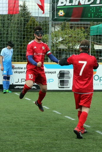 Turniej Blind Football czyli piłka nożna osób niewidomych i słabowidzących