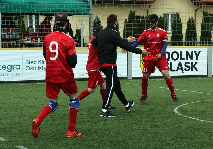 Turniej Blind Football czyli piłka nożna osób niewidomych i słabowidzących