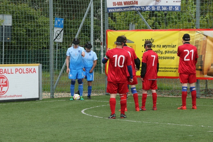 Turniej Blind Football czyli piłka nożna osób niewidomych i słabowidzących