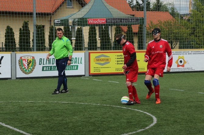 Turniej Blind Football czyli piłka nożna osób niewidomych i słabowidzących