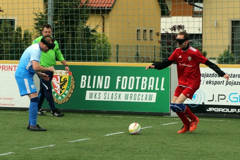 Turniej Blind Football czyli piłka nożna osób niewidomych i słabowidzących