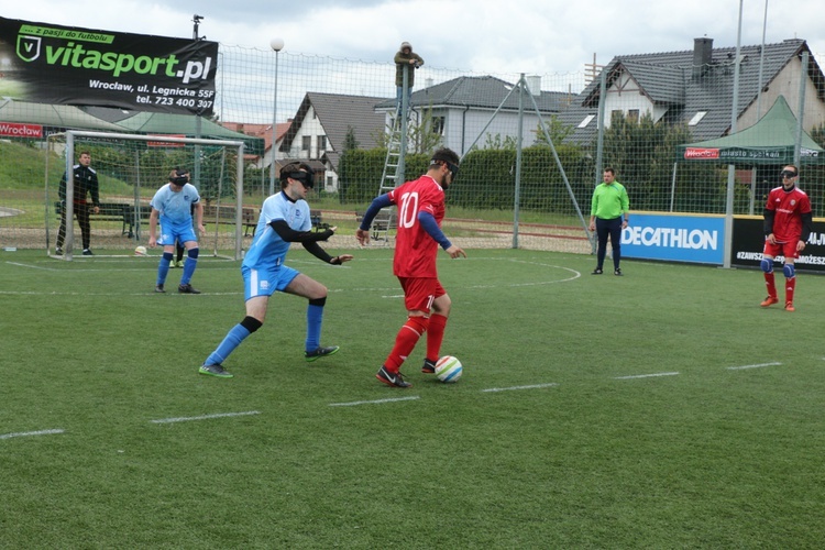 Turniej Blind Football czyli piłka nożna osób niewidomych i słabowidzących