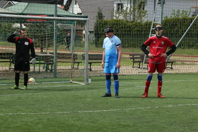 Turniej Blind Football czyli piłka nożna osób niewidomych i słabowidzących