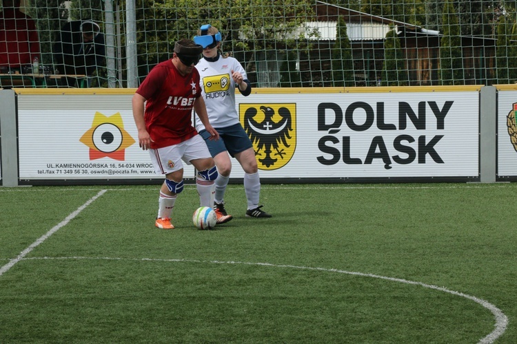 Turniej Blind Football czyli piłka nożna osób niewidomych i słabowidzących