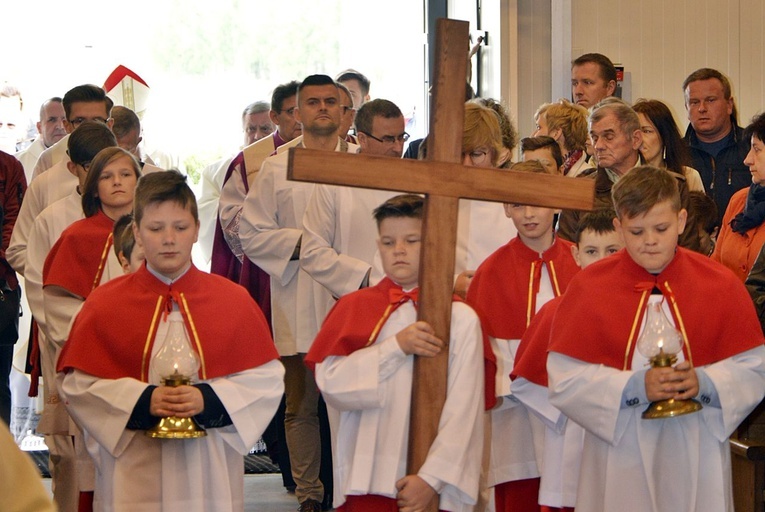 Rozpoczęcie budowy kościoła w Płońsku