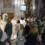 Modlitwa za maturzystów w katedrze w Radomiu