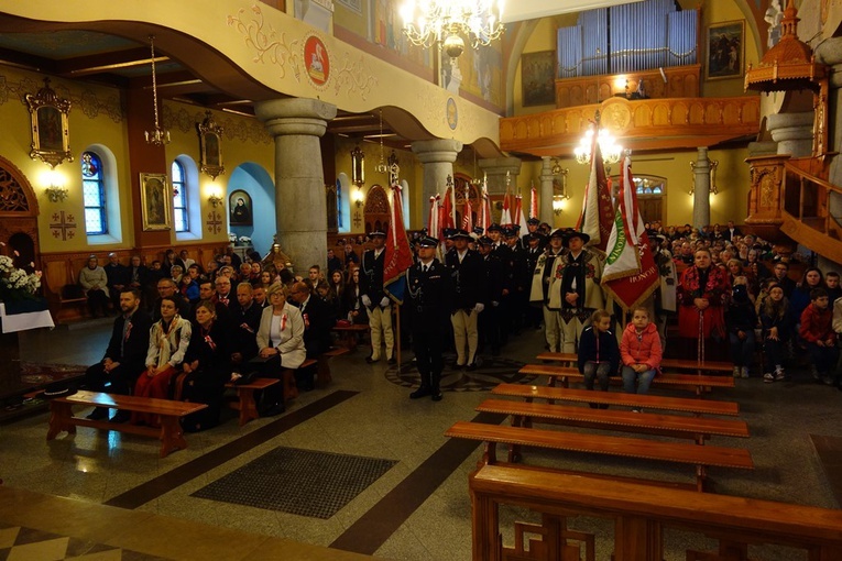 Uroczystość Królowej Polski w Gminie Poronin 