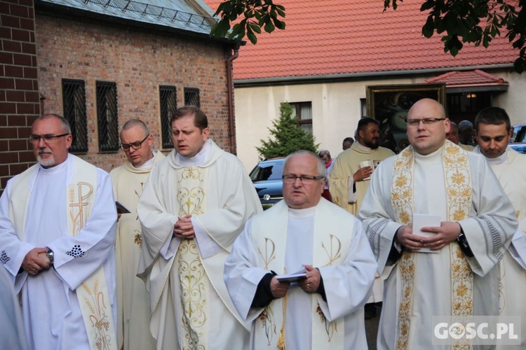 Obraz św. Józefa w parafii pw. św. Jana Chrzciciela w Międzyrzeczu