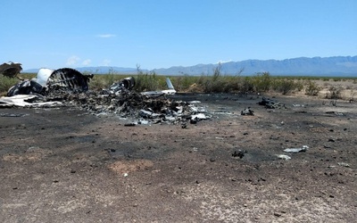 Katastrofa samolotu w Meksyku