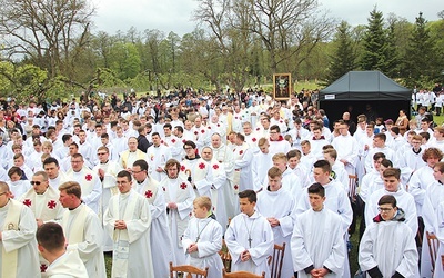 Przybyło blisko tysiąc chłopców z każdego zakątka diecezji.