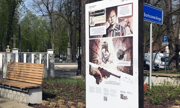 Wydanie komiksu promuje wystawa opowiadająca o jego powstaniu, którą można oglądać na ulicach Lublina.