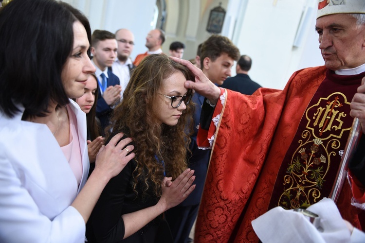 Bierzmowanie w Borzęcinie