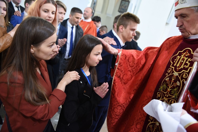 Bierzmowanie w Borzęcinie