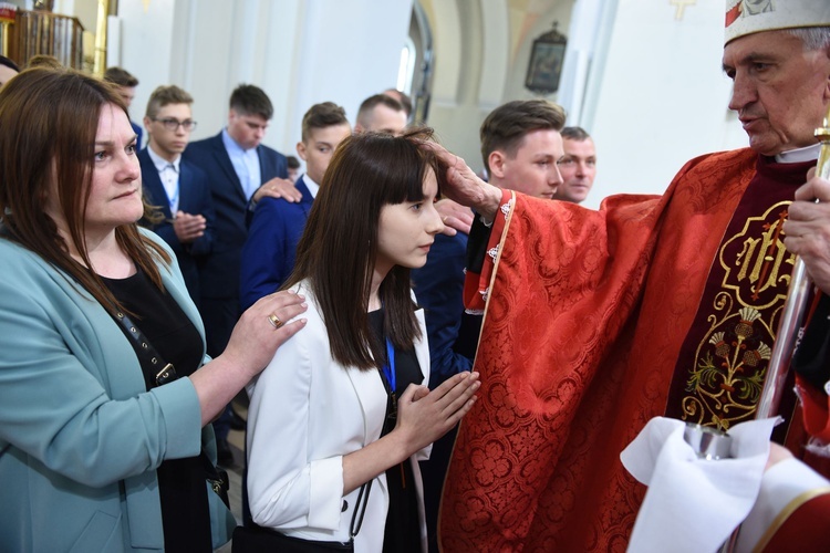 Bierzmowanie w Borzęcinie