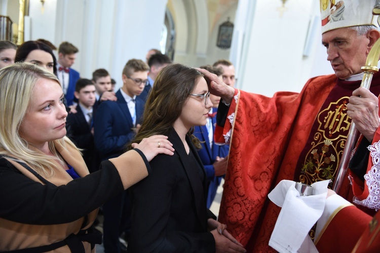 Bierzmowanie w Borzęcinie