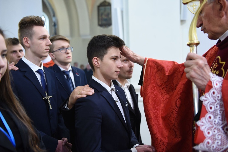 Bierzmowanie w Borzęcinie