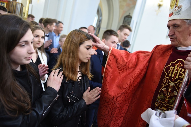 Bierzmowanie w Borzęcinie