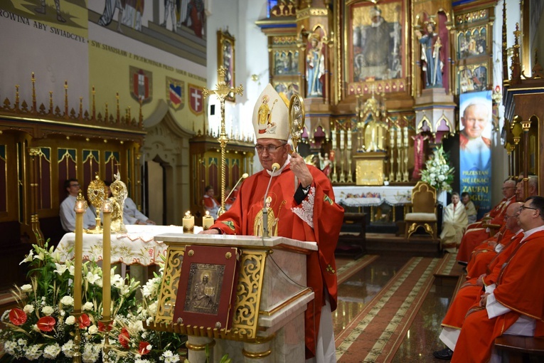 Bierzmowanie w Szczepanowie