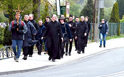 Seminarzyści pokonali w sumie 125 kilometrów.