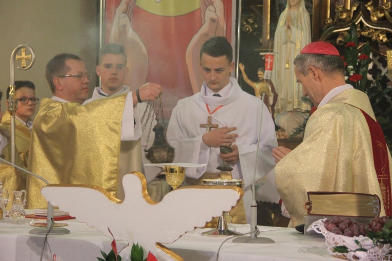 Bierzmowanie w Łapczycy