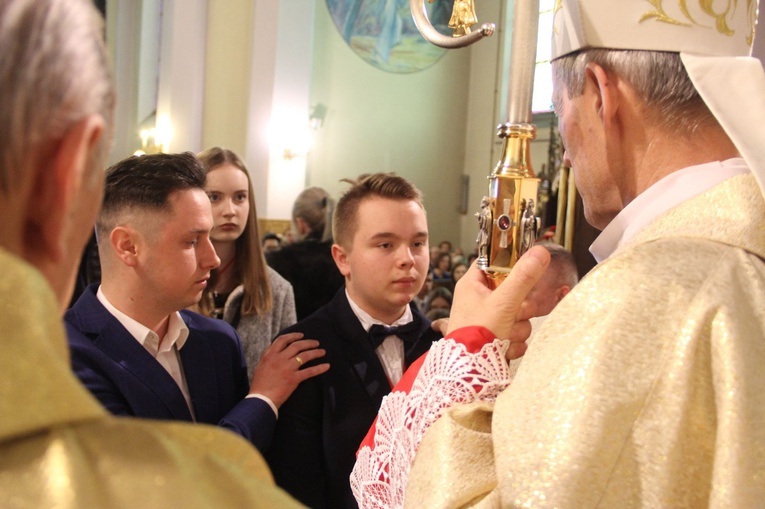 Bierzmowanie w Łapczycy