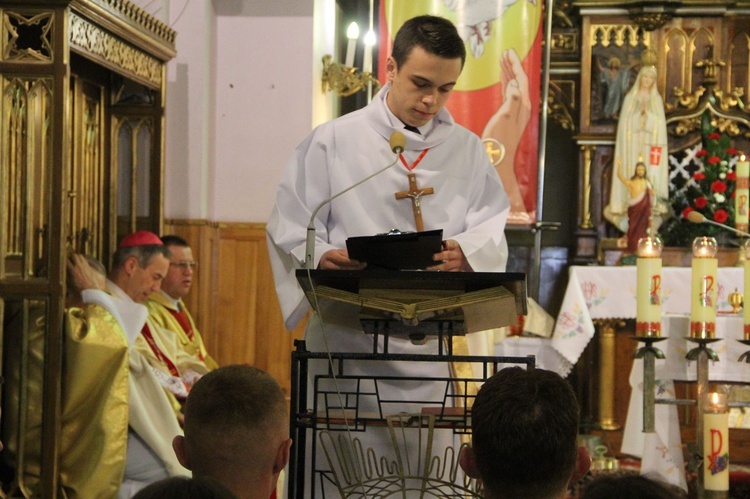 Bierzmowanie w Łapczycy