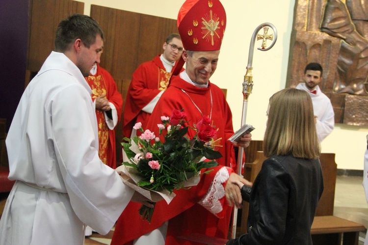 Bierzmowanie w kościele św. Pawła w Bochni