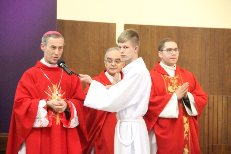 Bierzmowanie w kościele św. Pawła w Bochni