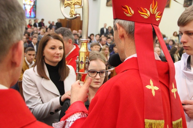 Bierzmowanie w kościele św. Pawła w Bochni