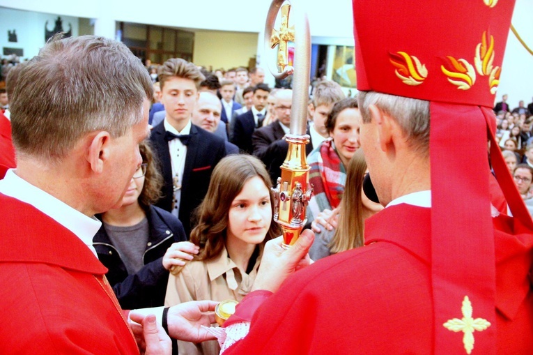 Bierzmowanie w kościele św. Pawła w Bochni