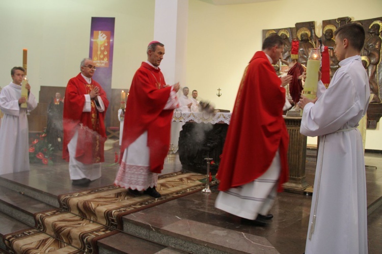 Bierzmowanie w kościele św. Pawła w Bochni