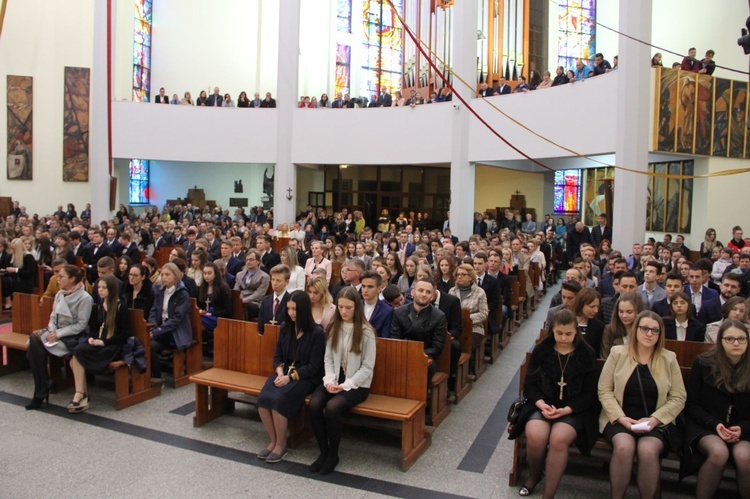 Bierzmowanie w kościele św. Pawła w Bochni