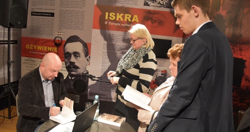 Spotkanie z czytelnikami w Muzeum Historycznym w Przasnyszu
