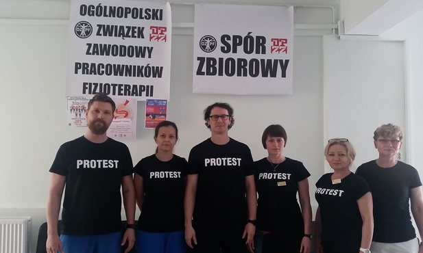 Protest fizjoterapeutów: rozpoczynają strajk włoski