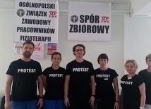 Protest fizjoterapeutów: rozpoczynają strajk włoski